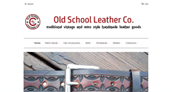 Desktop Screenshot of oldschoolleather.com